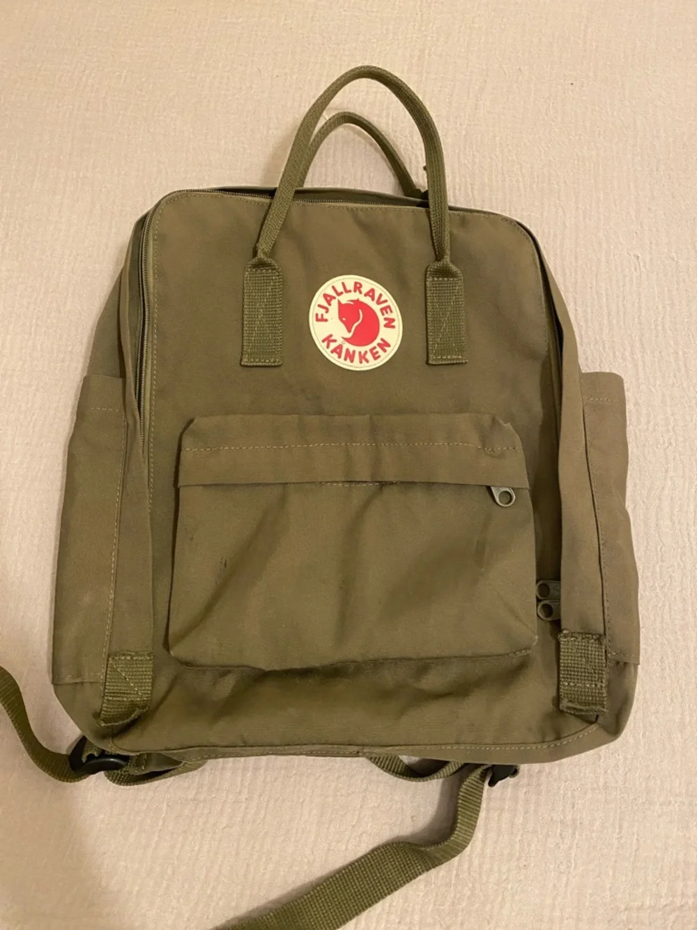Fjallraven Kanken Backpack in Olive